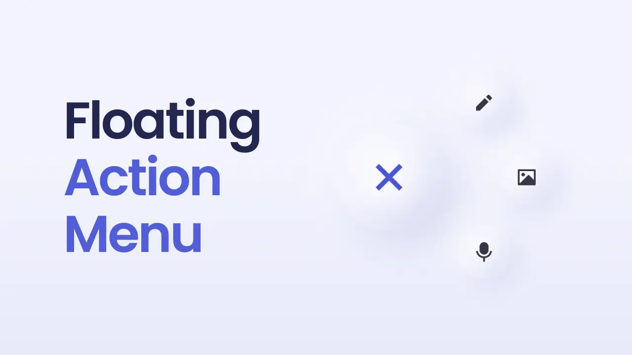 Floating Action Menu Button